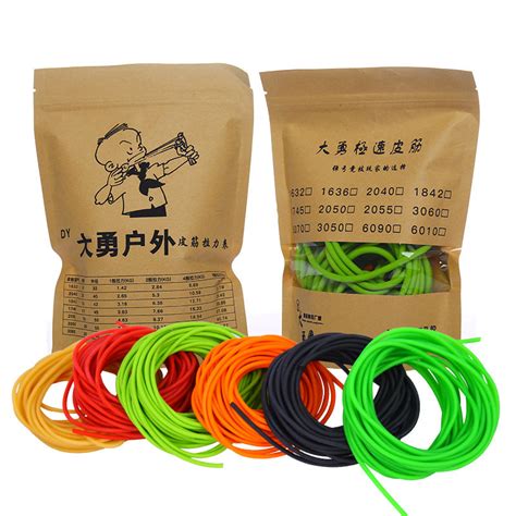 1 Meter Slingshot Rubber Tube Band | Diameters of 1632 / 2040 / 1842 ...