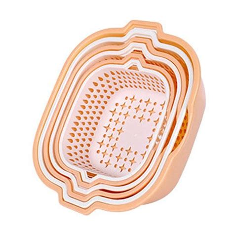 PLENARO Multi-Layer Vegetable Washing Baskets in The Kitchen Fruit ...