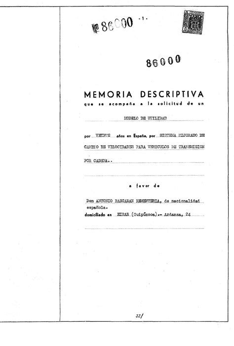 Spanish Utility Model # 86,000 - Triplex scan 1