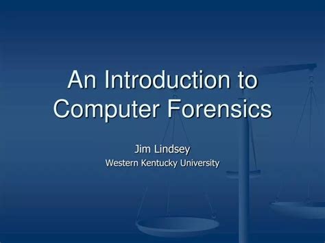 Image result for Computer Forensics Lecture