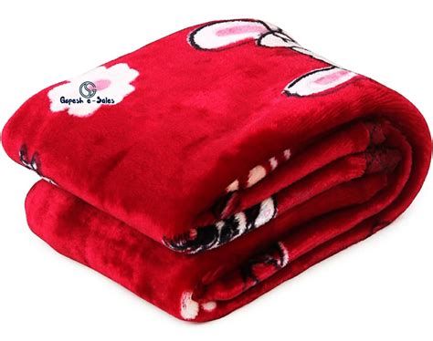 Gopesh e-Sales® Newborn Baby Blanket Soft Mink Blanket for Rainy Season ...