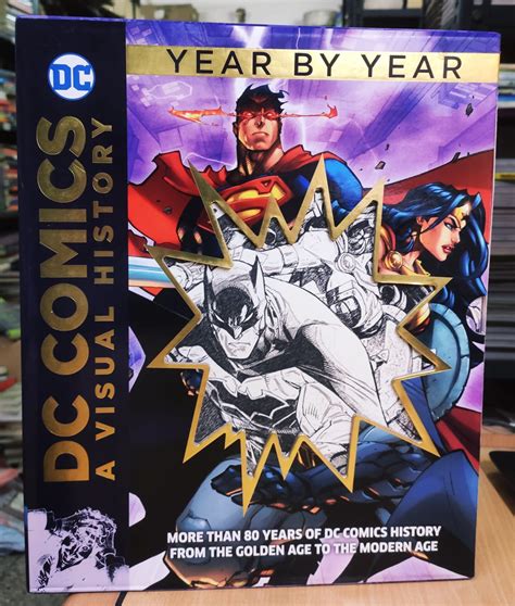 DC Comics Visual History | Gold, Sliver, Bronze & Modern Age | Boxset