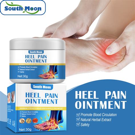 South Moon Heel Pain Ointment Herbal Ointment Foot Heel Pain Cream Rheumatism Arthritis Pain ...