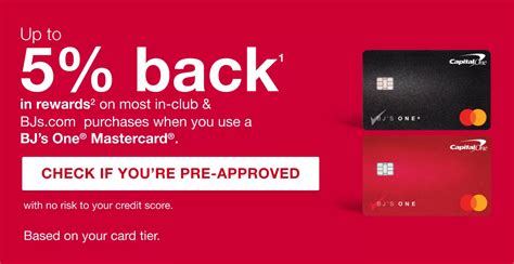 Up to 5% back in rewards on most in-club and bjs.com purchases when you ...