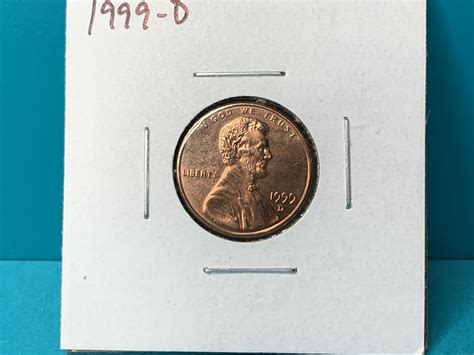 1999-D Lincoln Memorial Cent - For Sale, Buy Now Online - Item #728848