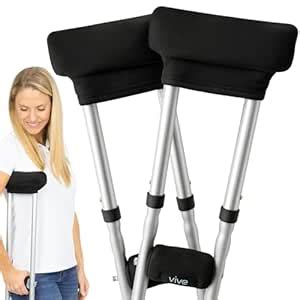 Vive Crutch Pads - Padding for Walking Arm Crutches - Universal ...