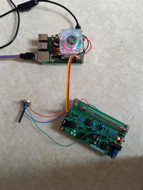 Raspberry Pi 4 Example 的图像结果