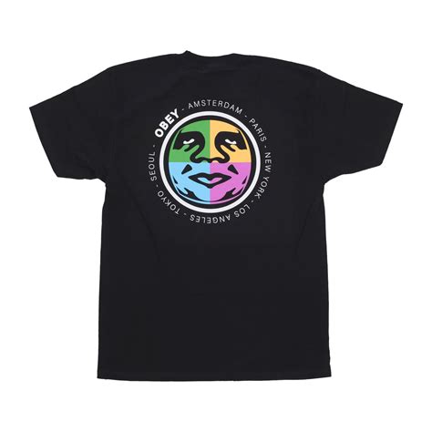 Obey Maglietta Uomo City Built Classic Tee Digital Violet 165263716 | Atipicishop