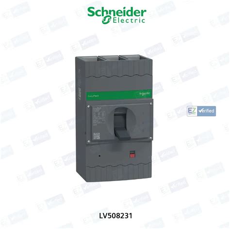 Schneider EasyPact CVS LV508231 MCCB, 800 Amp, 3 Pole, 50 kA ...