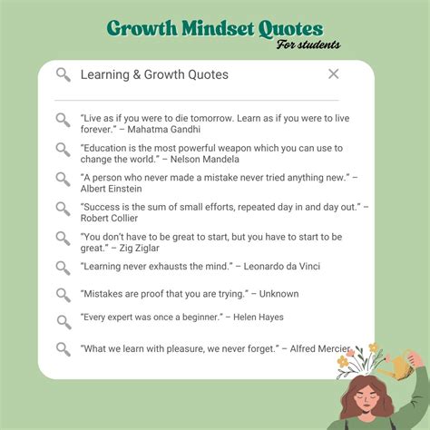 90+ Growth Mindset Quotes for Students to Inspire Success
