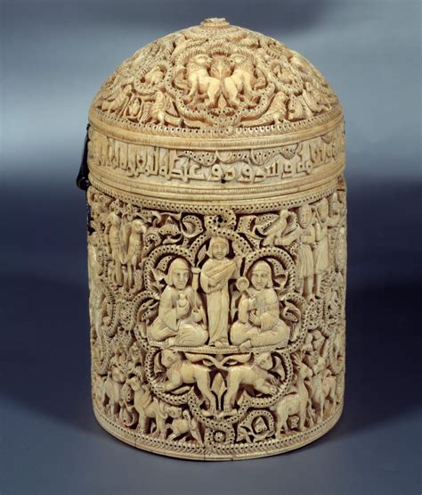 Pyxide of Al-Mughira by Islamic School: Buy fine art print