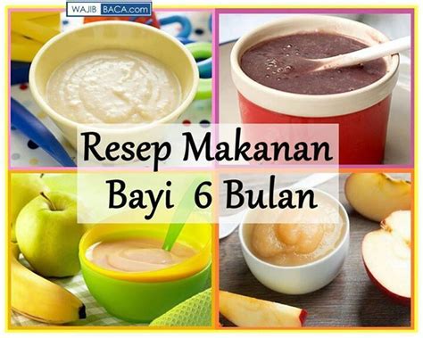 Resep Makanan Bayi 6 bulan https://babyologist.com/blog  