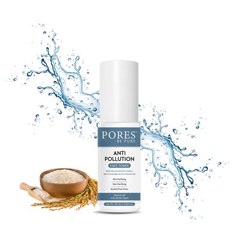 Anti Pollution Rice Water Face Toner For Men & Women - 100 mL – PORES ...