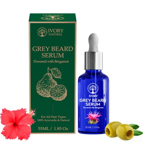 Buy Anti Grey Beard Serum - Restore Natural Black Color