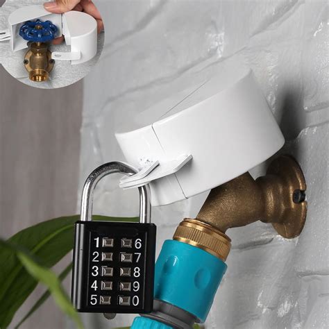 TEMEILI Outdoor Faucet Lock System -Gate Valve Lockout India | Ubuy