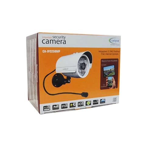 Cadyce CA-IP225OMP 1.3MP Outdoor Bullet IP Camera with IR LED IP66 ...