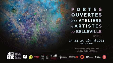 Portes Ouvertes des Ateliers dArtistes de Belleville , Les Ateliers d ...
