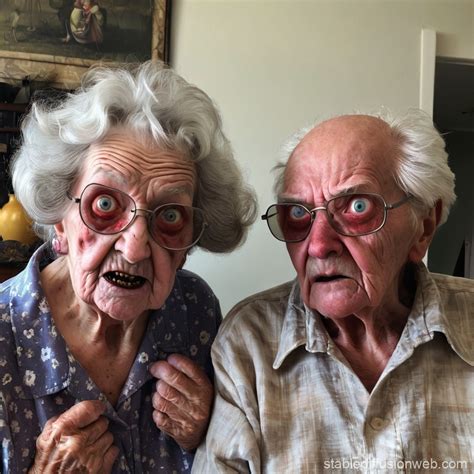 Evil Grandma and Grandpa | Stable Diffusion Online