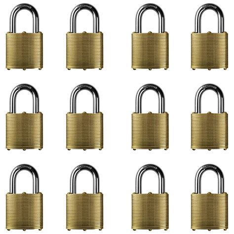 Commando Lock Marine Series: Premium Brass Padlock - Brass is Corrosion ...