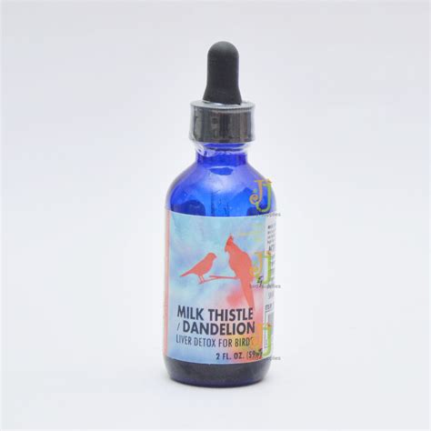 MILK THISTLE/DANDELION (liver detox for birds) – J & J Bird Supplies