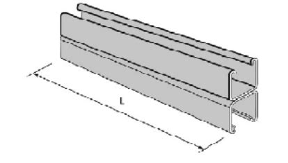 COMPLEXED CHANNEL (CUT LENGTHS)