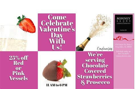 Valentines Day Candle Making, Bubbly and Chocolate Covered Strawberries ...
