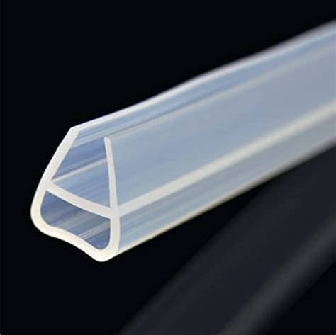 Buy Juvielich Shower Door Bottom Seal 2m Frameless Glass Door Seal ...