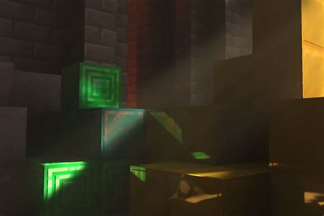 Minecraft Ray Tracing Java 的图像结果
