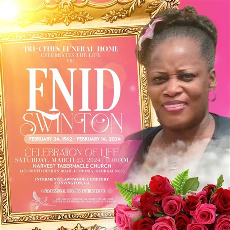 Enid Swinton Obituary in Lithonia at Tri-Cities Funeral Home | Obit
