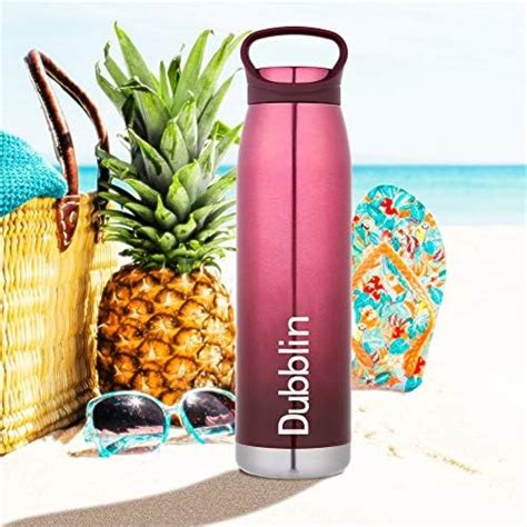 Dubblin Hiker Premium Stainless Steel Double Wall Vacuum Insulated BPA ...