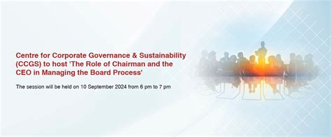 IIMB CCGS | Centre for Corporate Governance and Sustainability