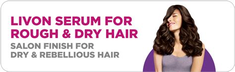 Buy Livon Hair Serum for Women & Men for Dry and Rough Hair | 24-hour ...