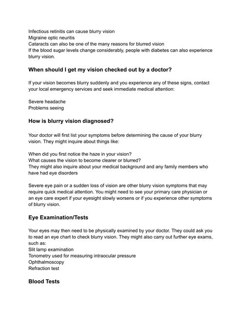 PPT - Blurry Vision: Symptoms, Causes, Prevention and Treatment | Goyal Eye PowerPoint ...