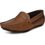 Buy Kraasa Men's Tan Loafers UK 6 at Amazon.in
