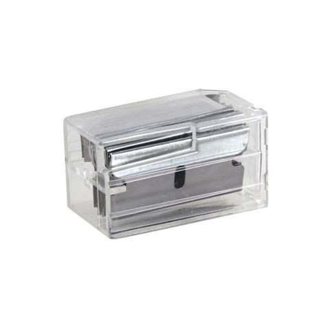 Warner 10 Single Edge Razor Blades in Dispenser, .009" 34129 | Zoro