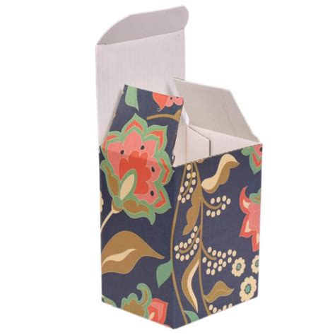 Nautical Blooms Reverse Tuck Box - 5x5x5 | Product Boxes, Gift Boxes