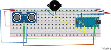 Ultrasonic tripwire alarm using Arduino