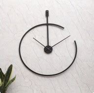 Gold & Black Machinery Design Wall Clock | Garuda Life