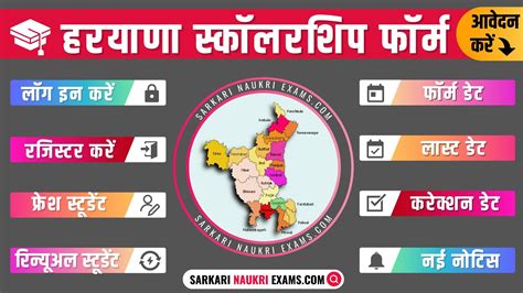 Haryana Scholarship 2024 : Har Chhatravratti PMS, Ambedkar Scholarship ...