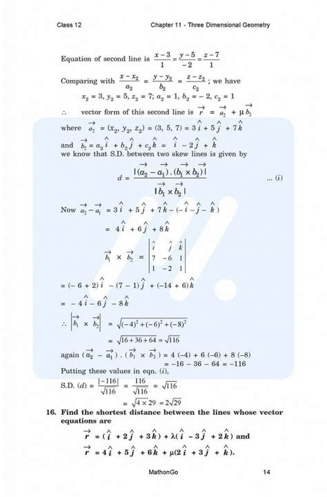 Image result for Class 12 Maths Exercise 11E