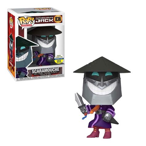 Funko Pop! Animation: Samurai Jack - Scaramouche #836 SDCC 2020 Toy To ...