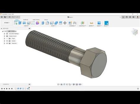 Autodesk Inventor Tutorial Bolt 的图像结果