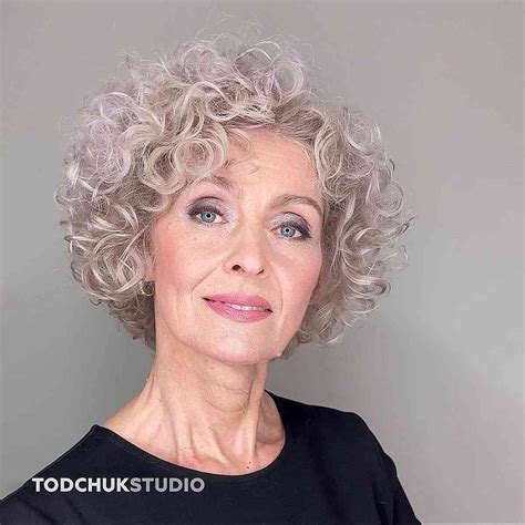 23 Perms for Short Hair That are Super Cute Grey Curly Hair, Curly Hair Cuts, Short Hair Cuts ...