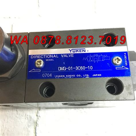 Jual DMG-01-3C60-10 Solenoid Valve Yuken Hidrolik Hydraulic - Jakarta ...