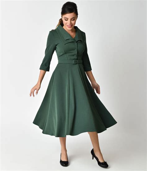 1940s Shirtwaist Dress | The Ultimate 1940s Day Dress
