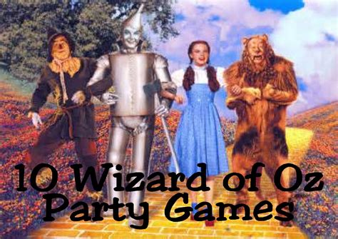 DIY Party Mom: 10 Wizard of Oz Game Ideas