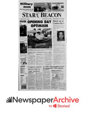 Ashtabula Star Beacon Archives, Apr 1, 2008, p. 1