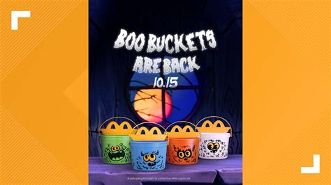 When you can get the new Boo Buckets at McDonald's | wzzm13.com