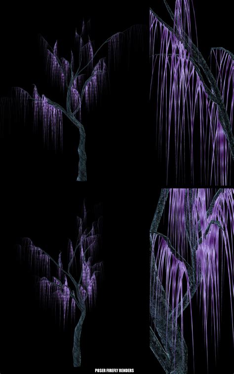 Alien Trees 3D Models designfera