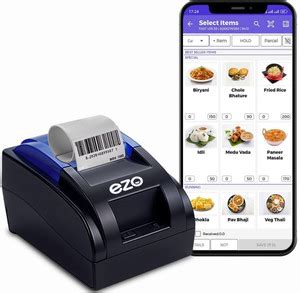 Ezo 58MM 2 Inch Thermal Billing Machine With 6 Month Software ...